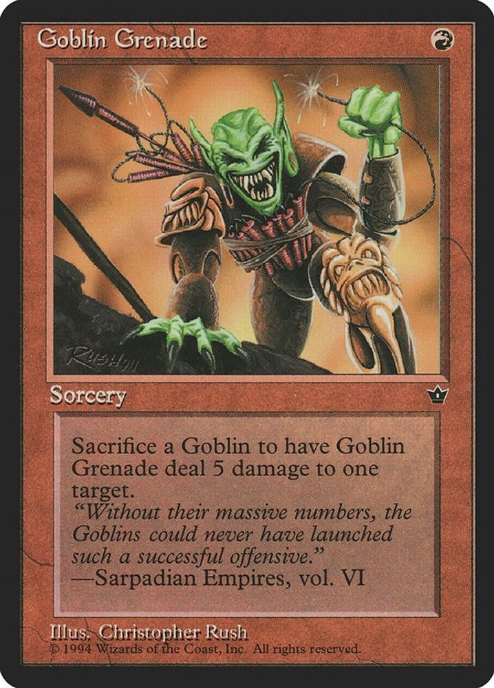 Goblin Grenade (Rush)