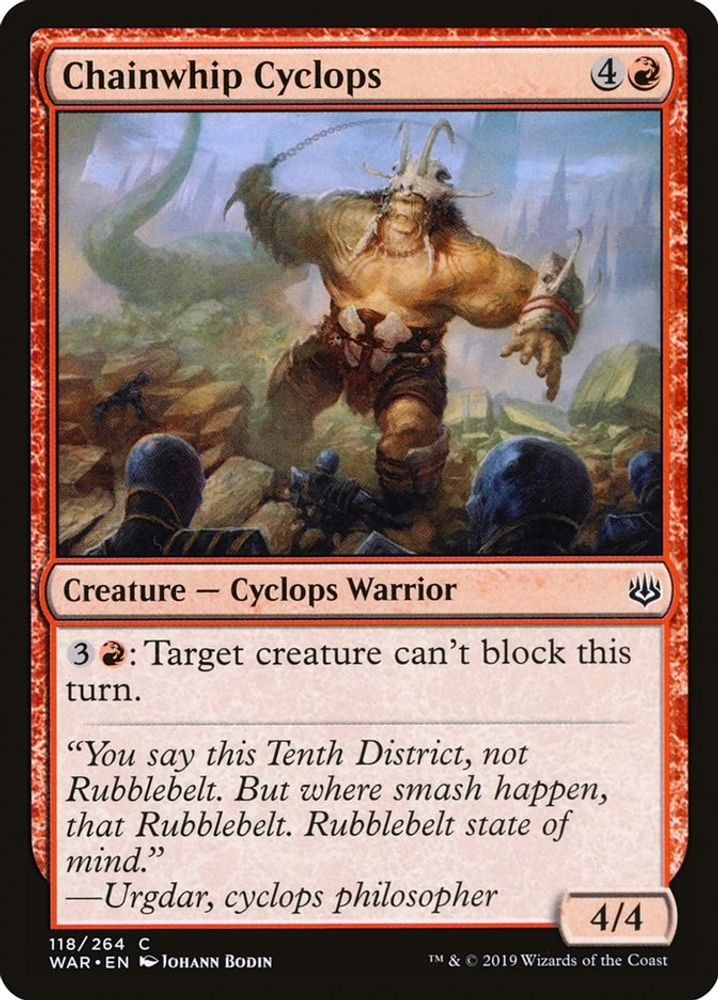 Chainwhip Cyclops