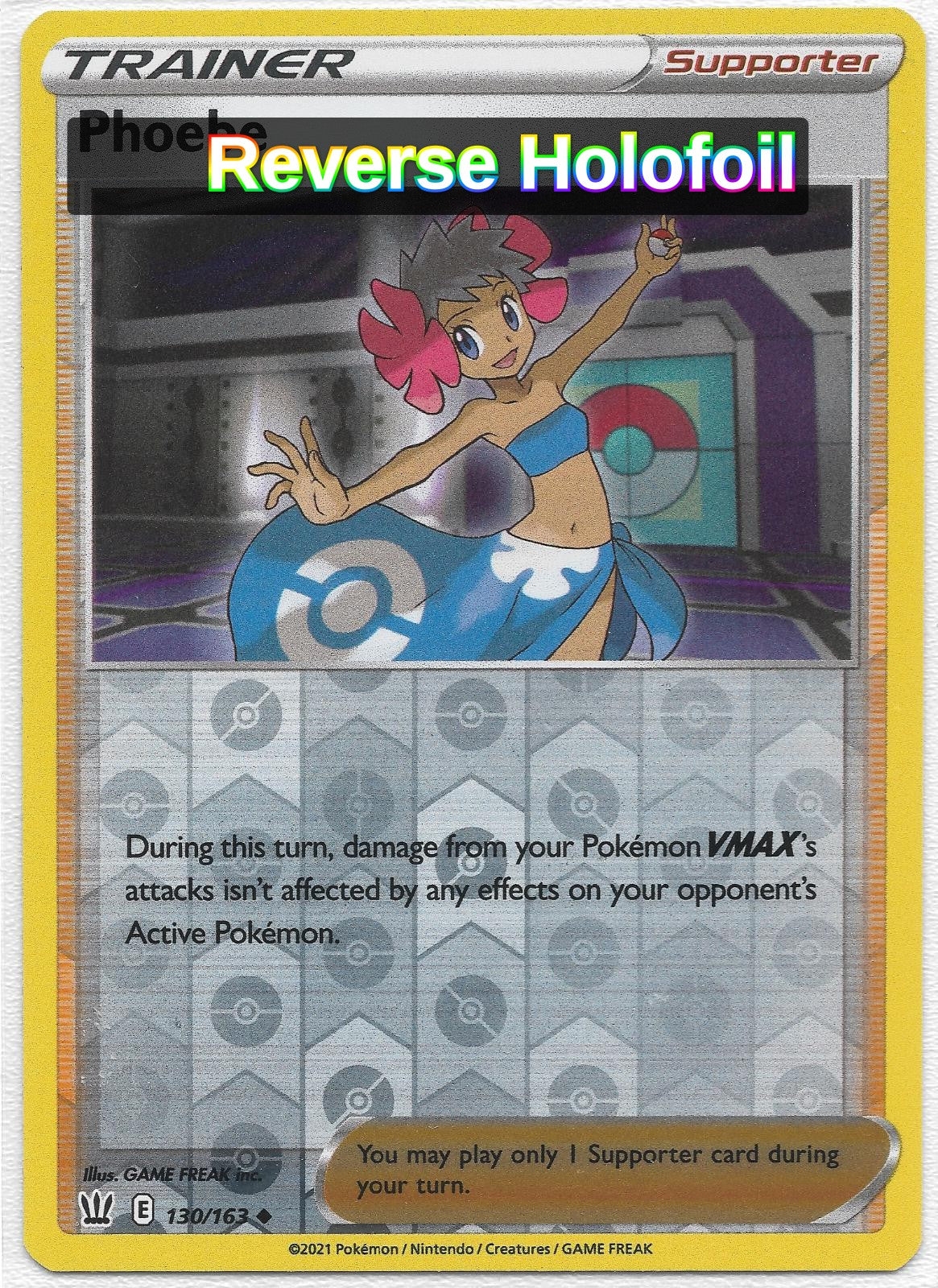 Phoebe [130/163] - SWSH05: Battle Styles - *Reverse Holofoil*