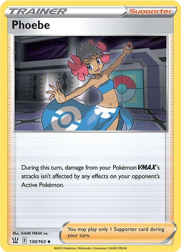 Phoebe [130/163] - SWSH05: Battle Styles - *Normal*
