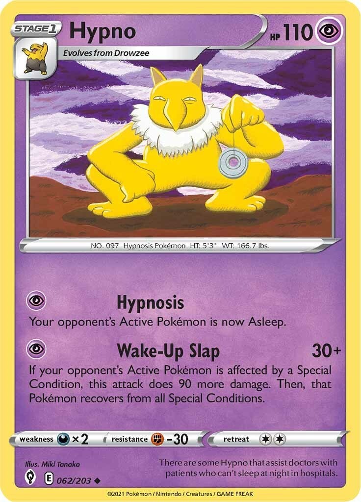 Hypno [062/203] - SWSH07: Evolving Skies - *Normal*