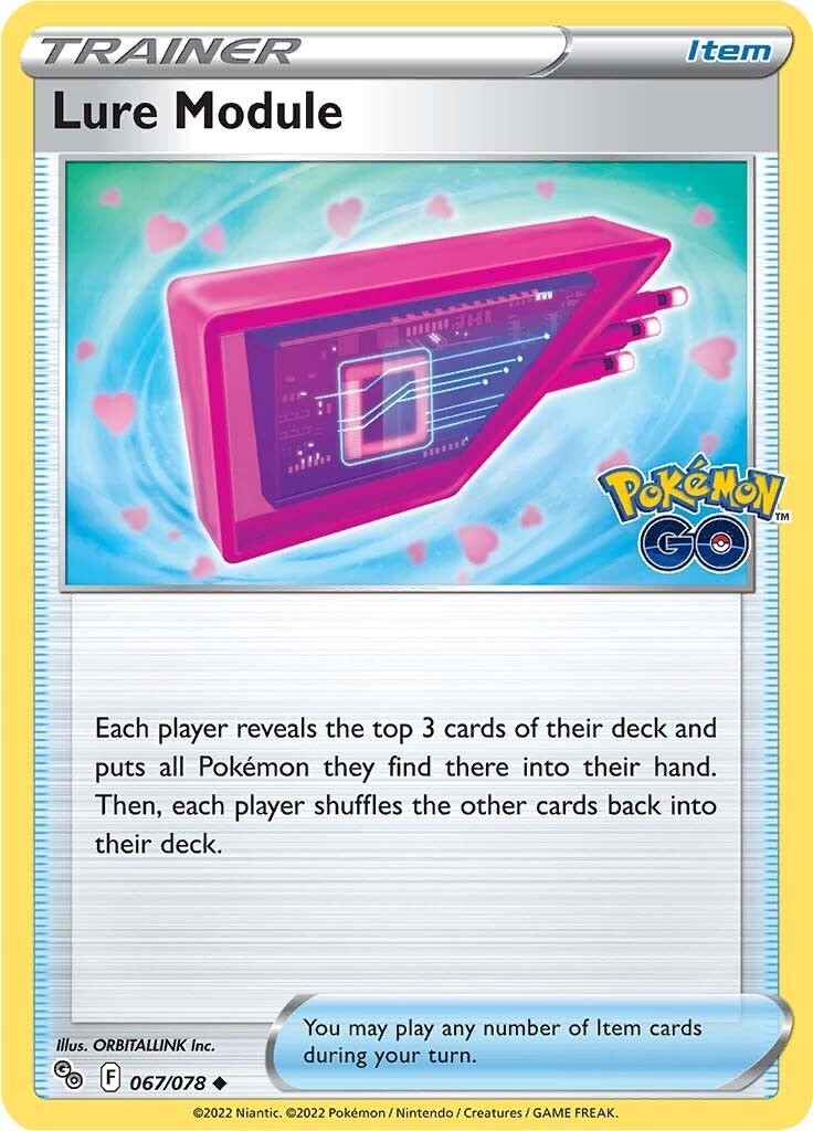 Lure Module [067/078] - Pokemon GO - *Normal*