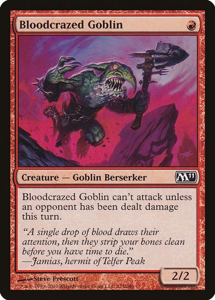 Bloodcrazed Goblin