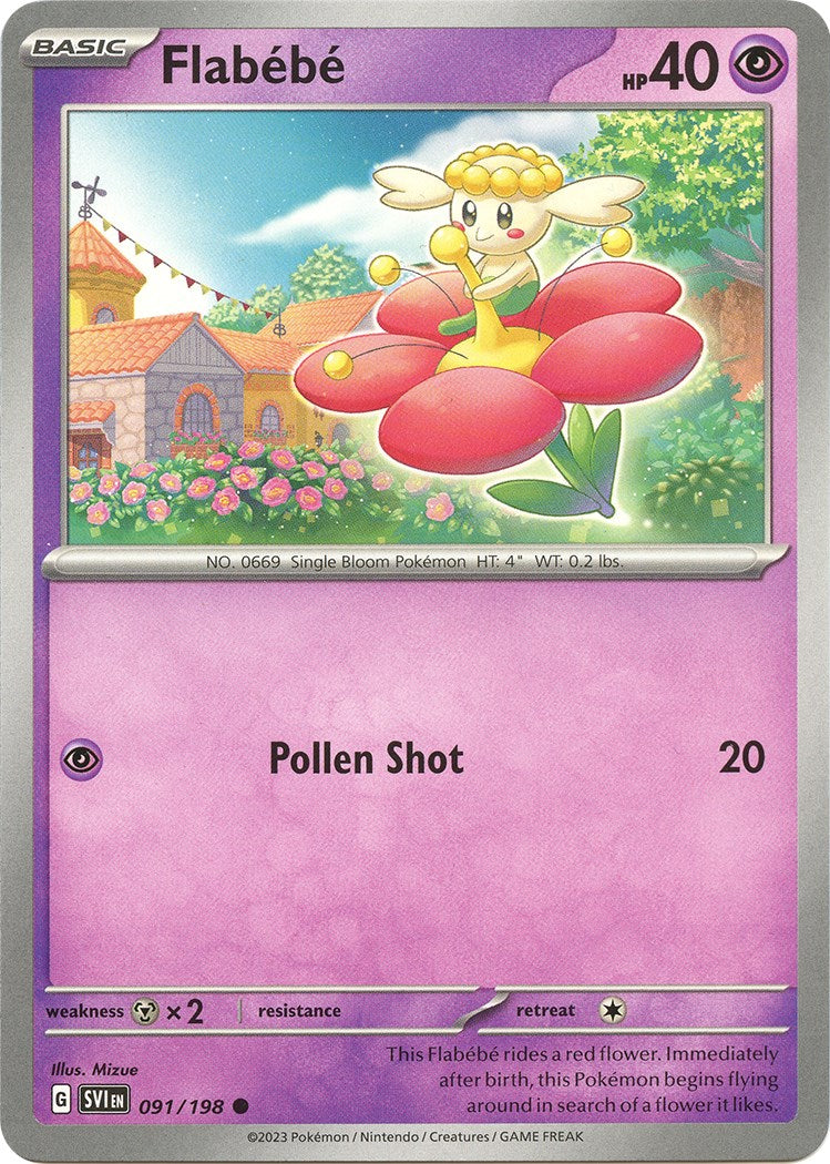 Flabebe [091/198] - SV01: Scarlet & Violet Base Set (SVI)