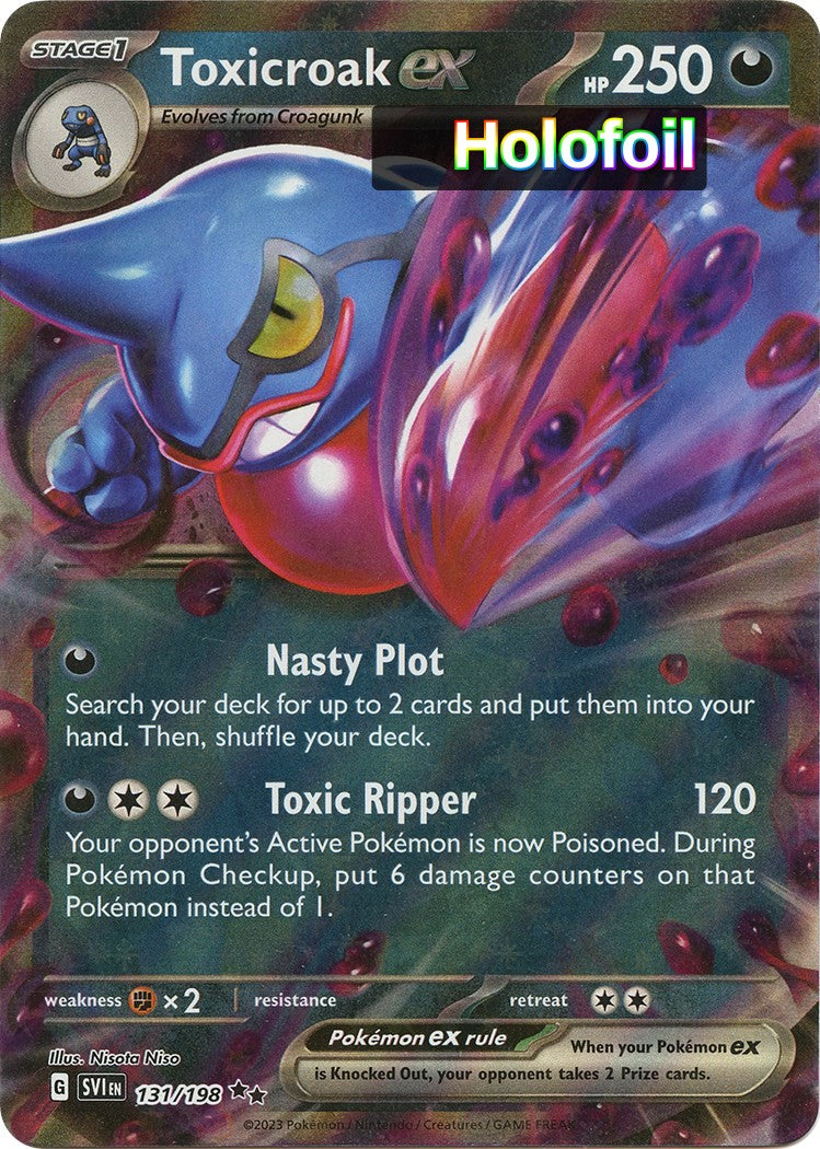 Toxicroak ex - 131/198