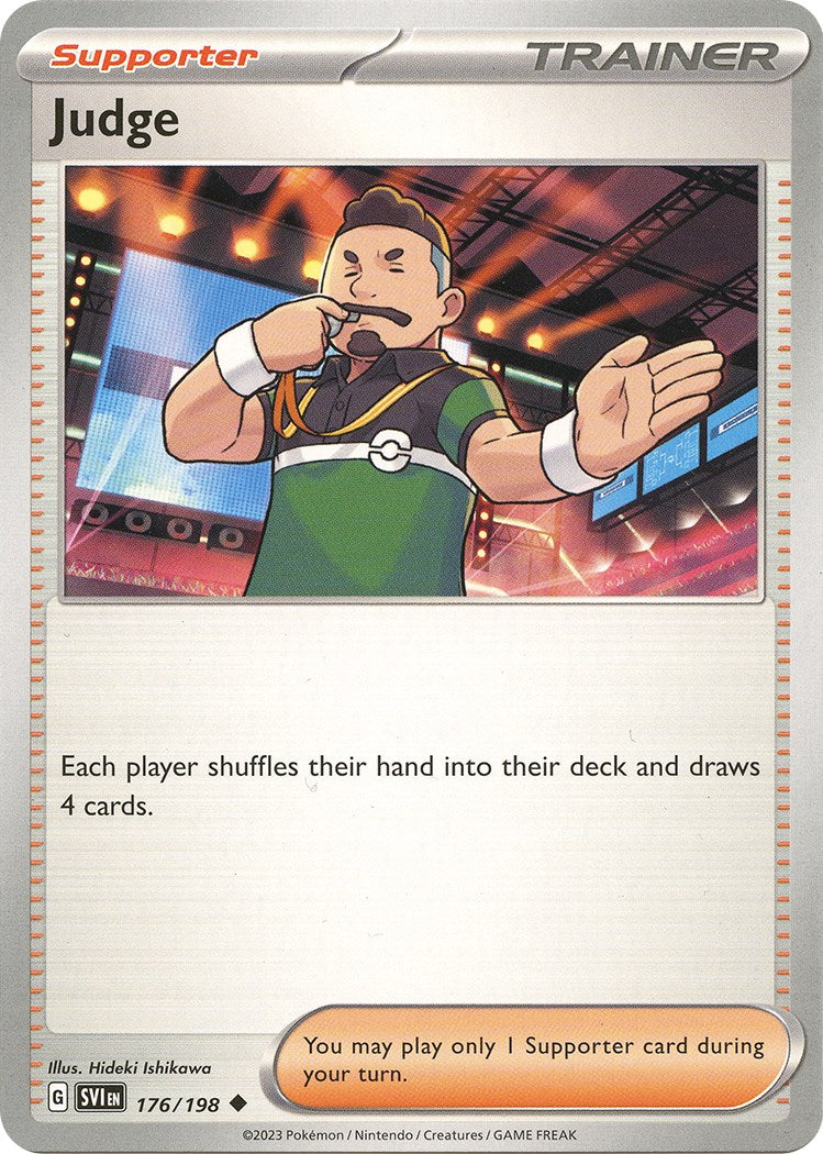 Judge [176/198] - SV01: Scarlet & Violet Base Set (SVI)