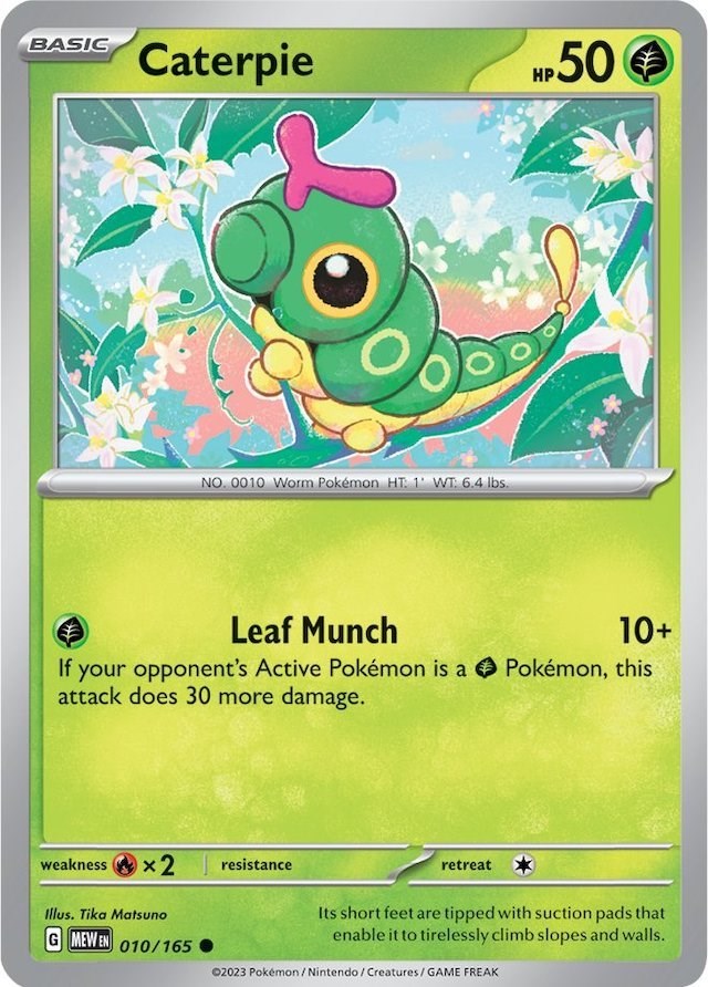 Caterpie - 010/165 [010/165] - SV: Scarlet & Violet 151 (MEW)