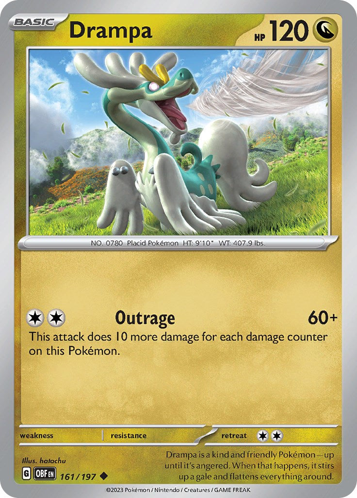 Drampa [161/197] - SV03: Obsidian Flames (OBF)