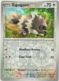 Zigzagoon [167/197] - SV03: Obsidian Flames (OBF) - Reverse Holofoil