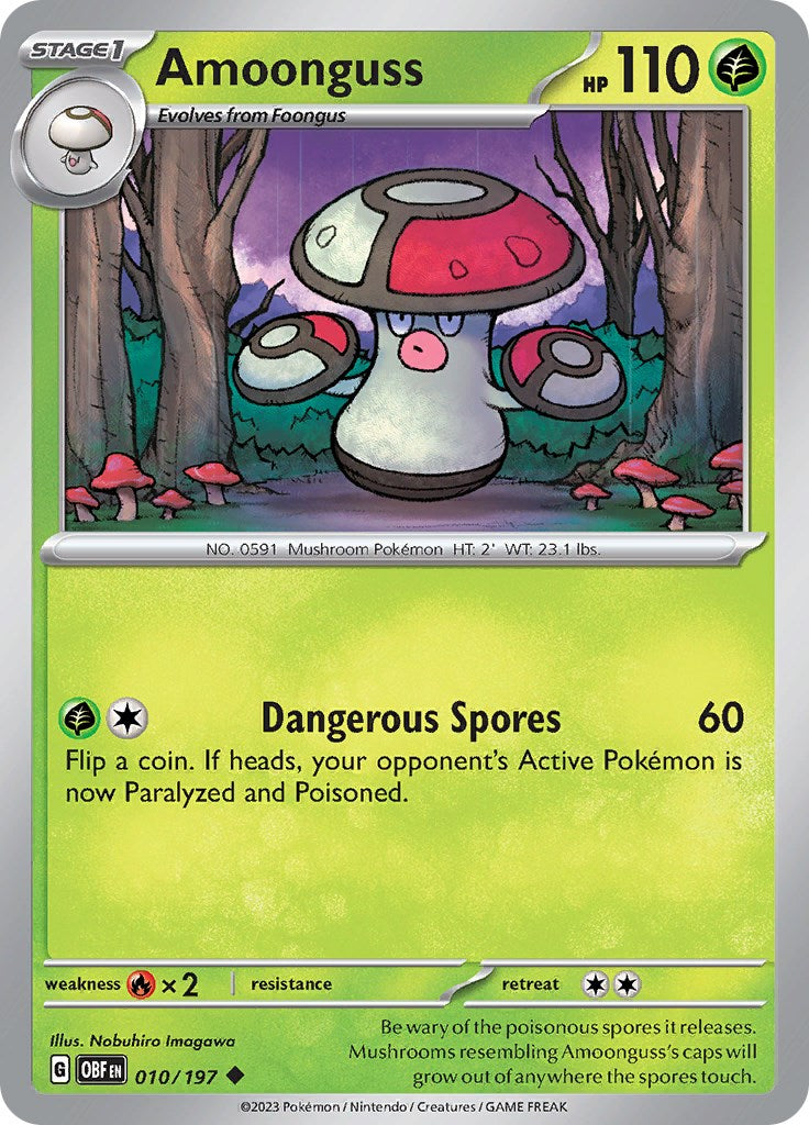 Amoonguss [010/197] - SV03: Obsidian Flames (OBF)