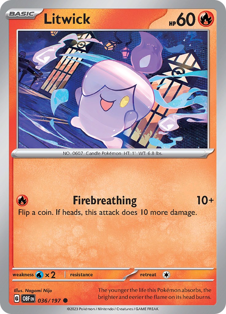 Litwick [036/197] - SV03: Obsidian Flames (OBF)