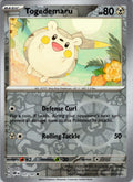 Togedemaru [151/197] - SV03: Obsidian Flames (OBF) - Reverse Holofoil
