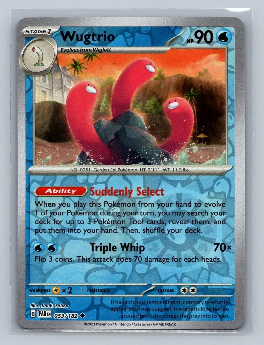 Wugtrio [053/182] - SV04: Paradox Rift (PAR) - Reverse Holofoil