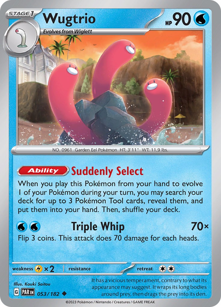 Wugtrio [053/182] - SV04: Paradox Rift (PAR)