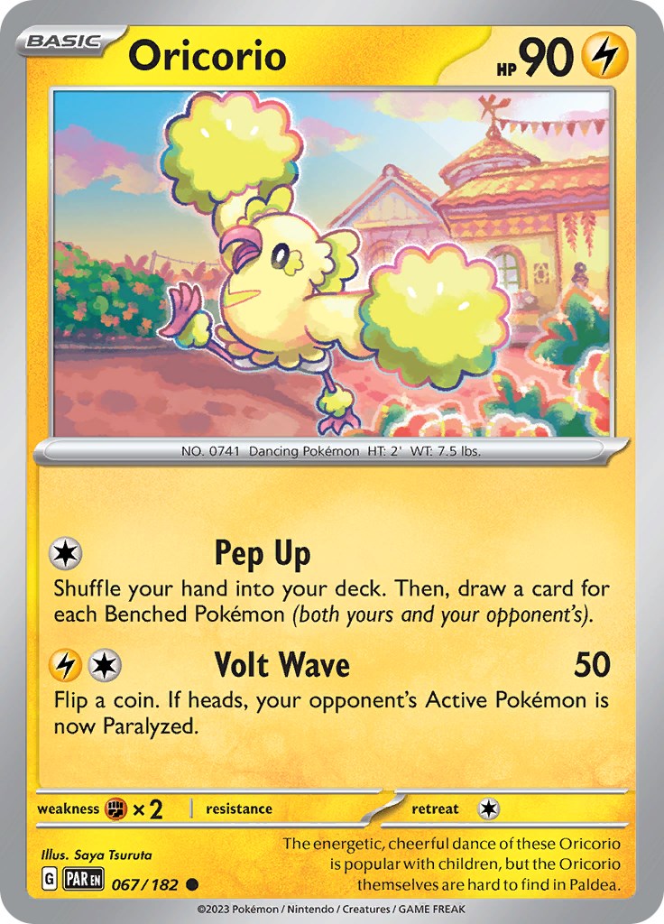 Oricorio [067/182] - SV04: Paradox Rift (PAR)