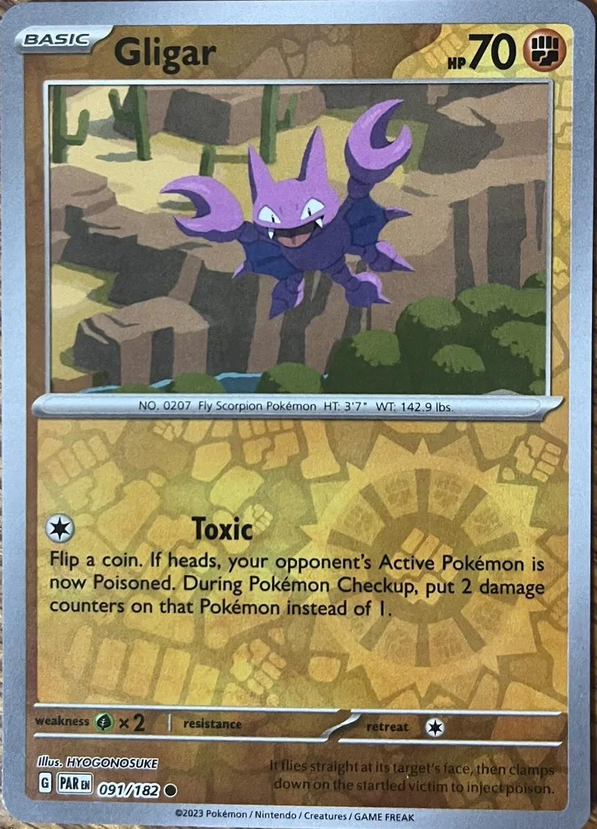 Gligar [091/182] - SV04: Paradox Rift (PAR) - Reverse Holofoil