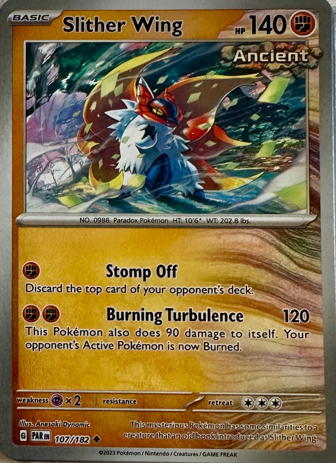 Slither Wing - 107/182 [107/182] - SV04: Paradox Rift (PAR) - Reverse Holofoil