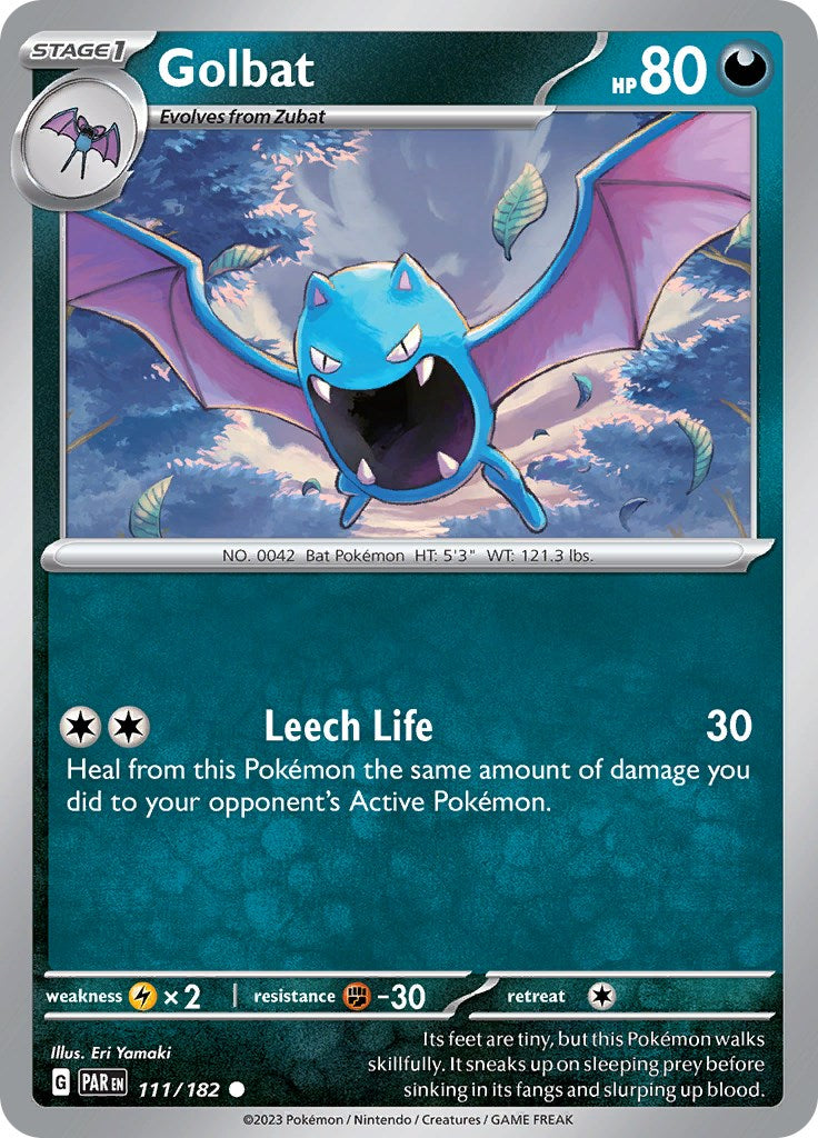 Golbat [111/182] - SV04: Paradox Rift (PAR)