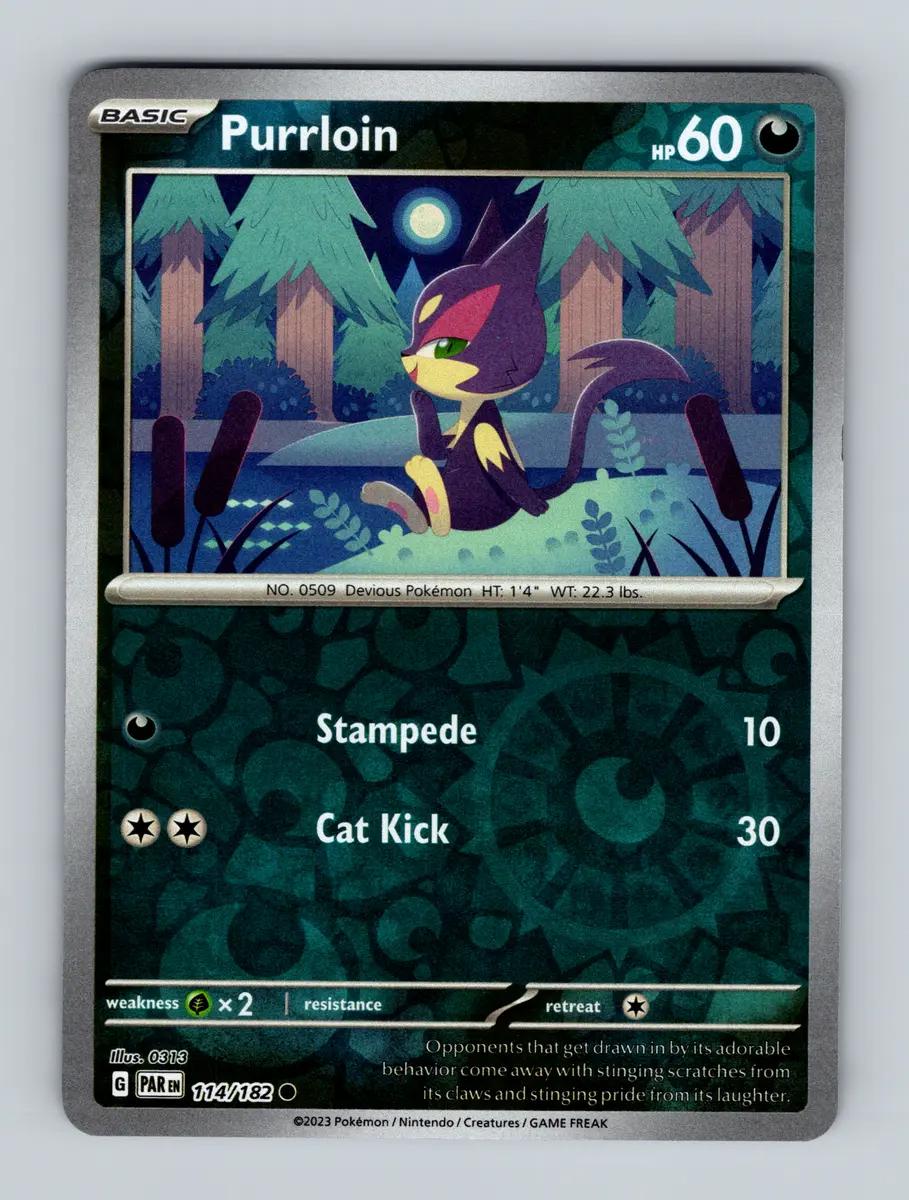Purrloin [114/182] - SV04: Paradox Rift (PAR) - Reverse Holofoil