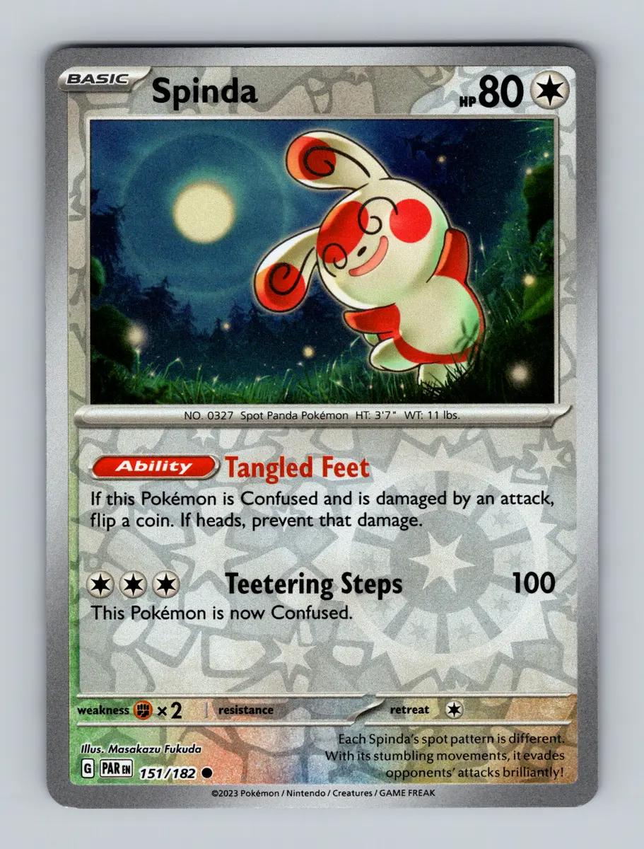 Spinda [151/182] - SV04: Paradox Rift (PAR) - Reverse Holofoil