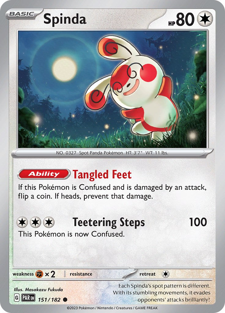 Spinda [151/182] - SV04: Paradox Rift (PAR)