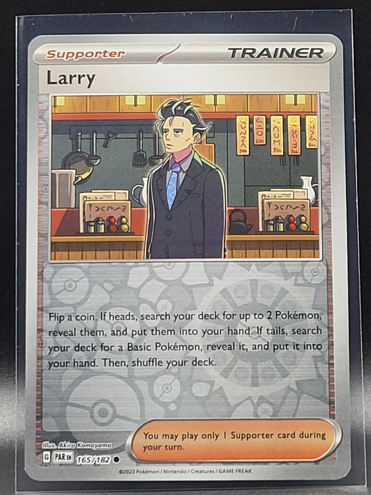 Larry [165/182] - SV04: Paradox Rift (PAR) - Reverse Holofoil