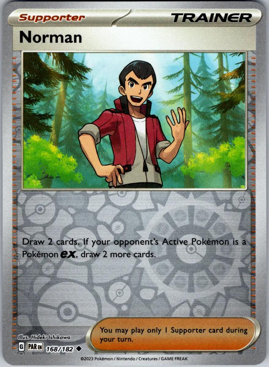 Norman [168/182] - SV04: Paradox Rift (PAR) - Reverse Holofoil