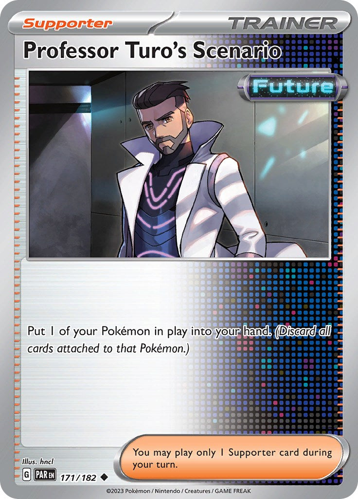 Professor Turo's Scenario [171/182] - SV04: Paradox Rift (PAR) - Reverse Holofoil