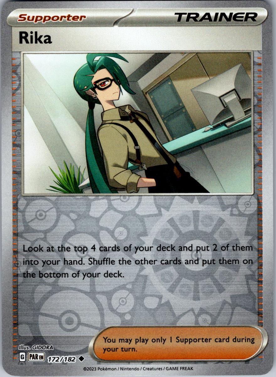 Rika [172/182] - SV04: Paradox Rift (PAR) - Reverse Holofoil