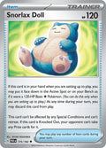 Snorlax Doll [175/182] - SV04: Paradox Rift (PAR)