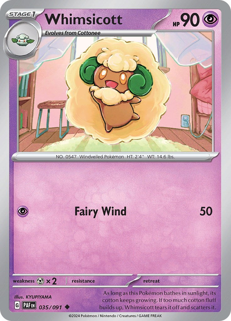 Whimsicott [035/091] - SV: Paldean Fates (PAF)