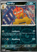 Scrafty [061/091] - SV: Paldean Fates (PAF) - Reverse Holofoil