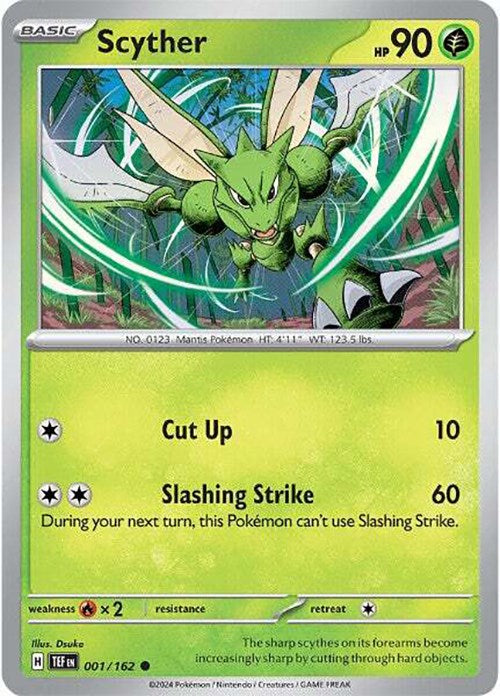 Scyther [001/162] - SV05: Temporal Forces (TEF)