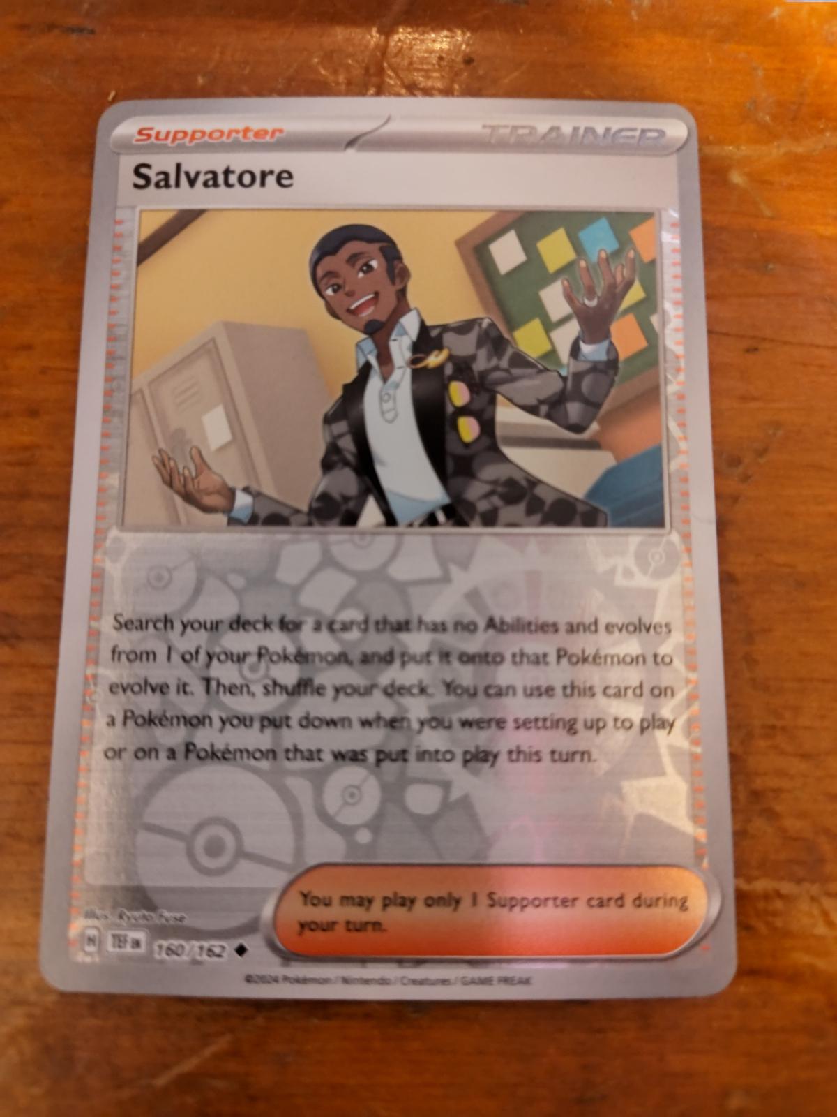 Salvatore - 160/162 [160/162] - SV05: Temporal Forces (TEF) - Reverse Holofoil