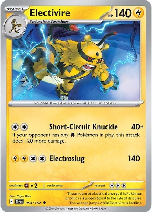 Electivire [054/162] - SV05: Temporal Forces (TEF)