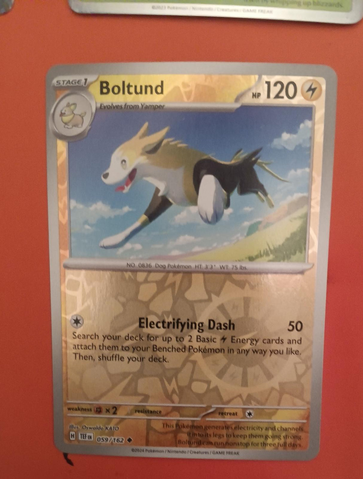 Boltund [059/162] - SV05: Temporal Forces (TEF) - Reverse Holofoil