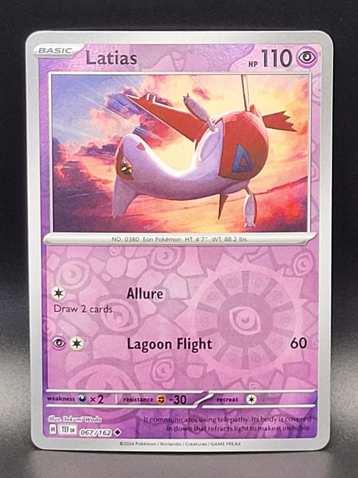 Latias [067/162] - SV05: Temporal Forces (TEF) - Reverse Holofoil