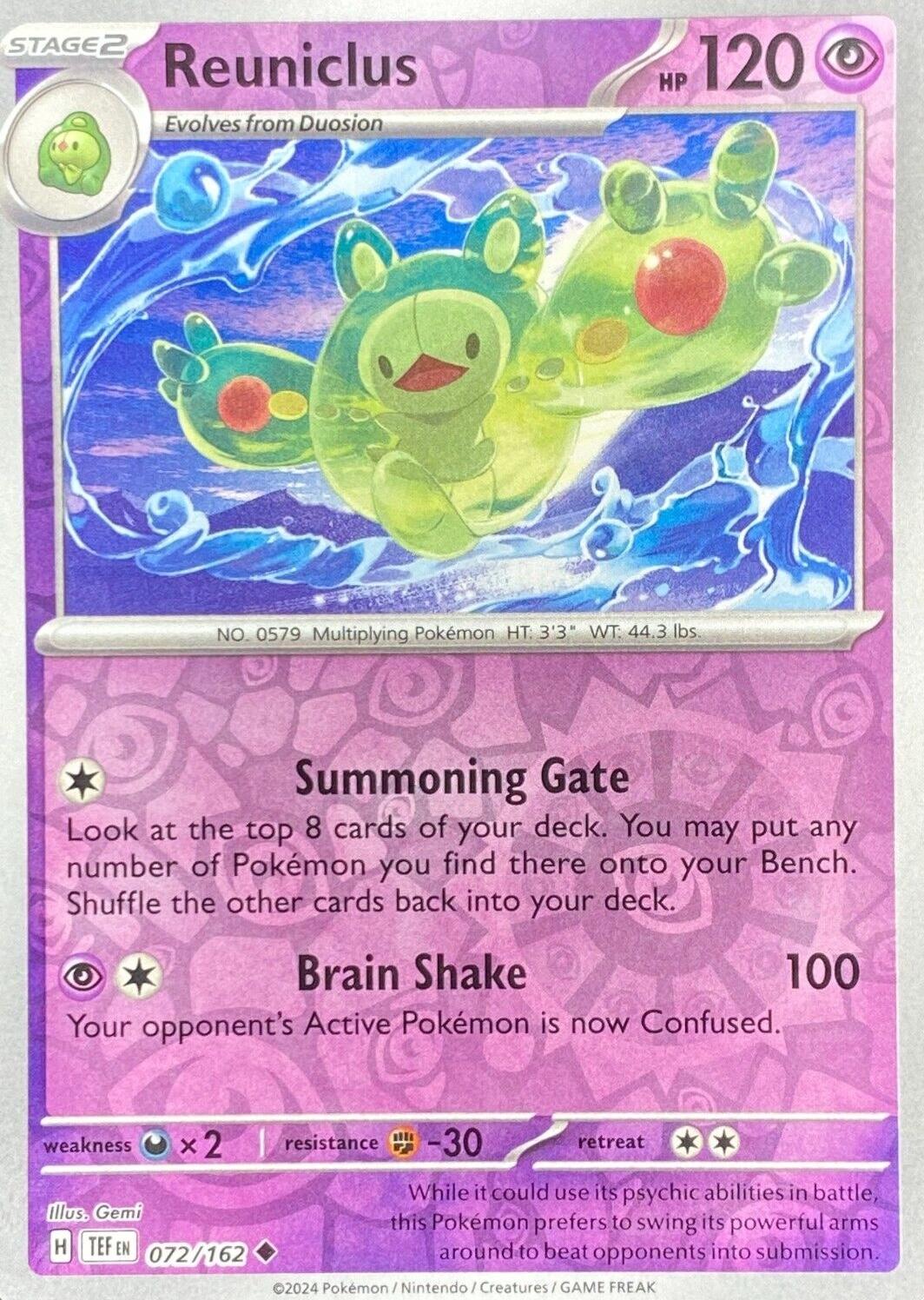 Reuniclus - 072/162 [072/162] - SV05: Temporal Forces (TEF) - Reverse Holofoil