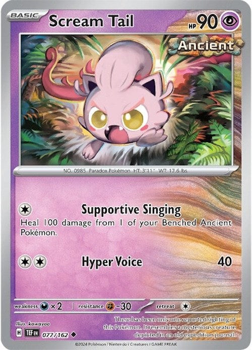 Scream Tail [077/162] - SV05: Temporal Forces (TEF)