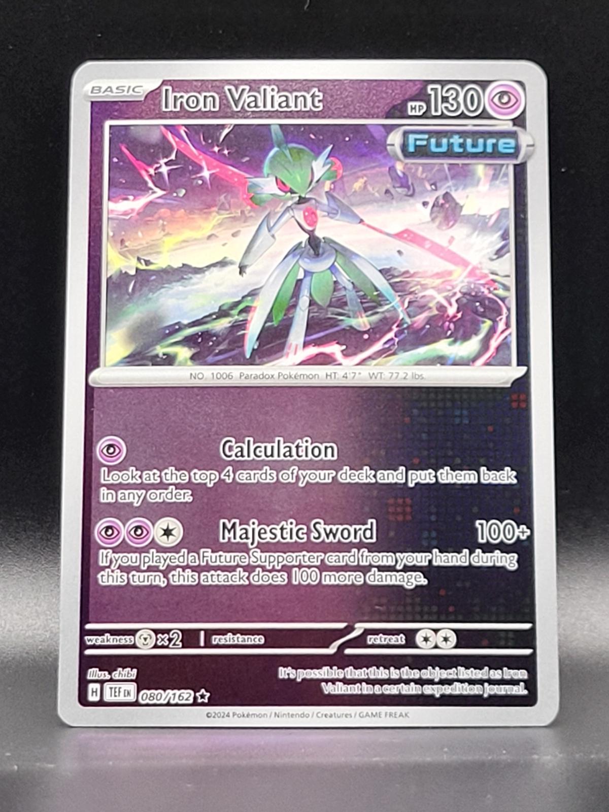 Iron Valiant - 080/162 [080/162] - SV05: Temporal Forces (TEF) - Reverse Holofoil