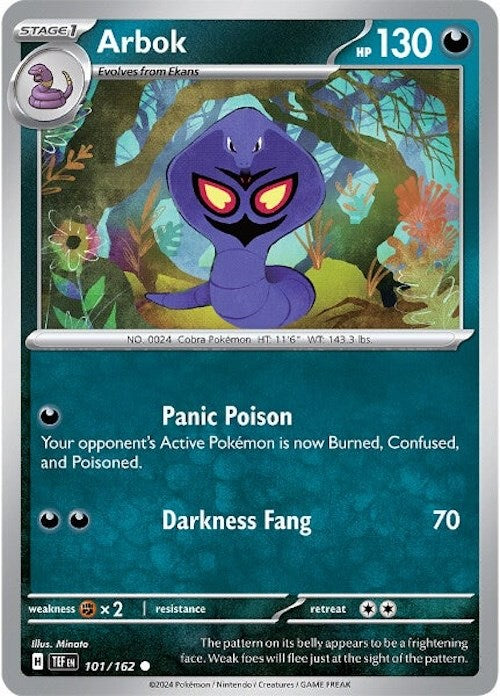 Arbok - 101/162 [101/162] - SV05: Temporal Forces (TEF)