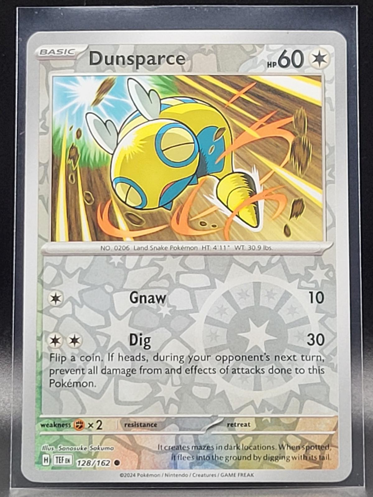 Dunsparce [128/162] - SV05: Temporal Forces (TEF) - Reverse Holofoil