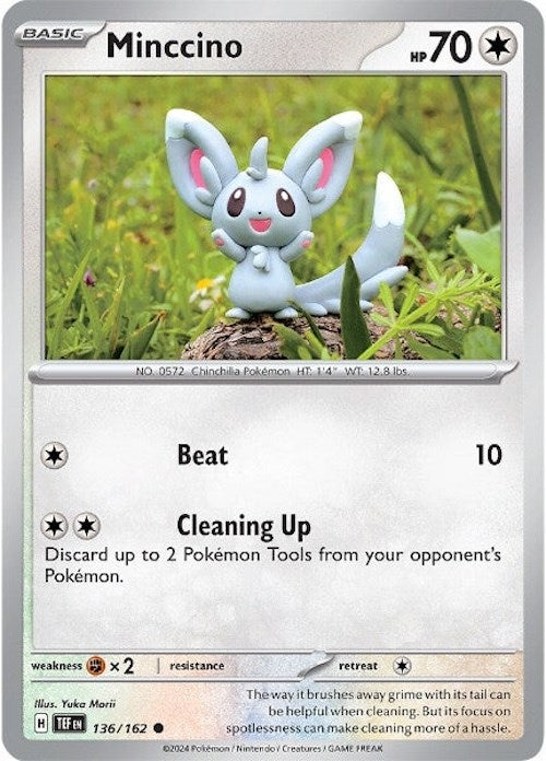 Minccino - 136/162 [136/162] - SV05: Temporal Forces (TEF)
