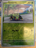 Spinarak [004/167] - SV06: Twilight Masquerade (TWM) - Reverse Holofoil