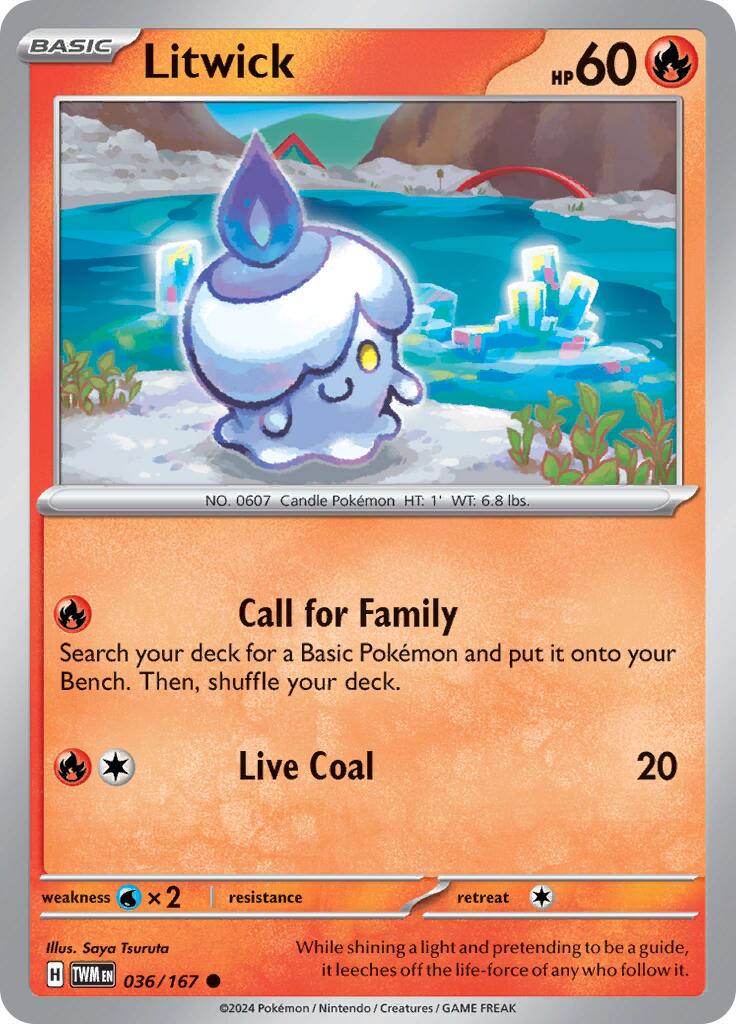 Litwick [036/167] - SV06: Twilight Masquerade (TWM)