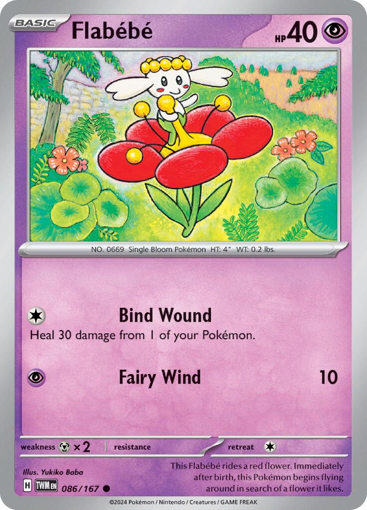 Flabebe [086/167] - SV06: Twilight Masquerade (TWM)