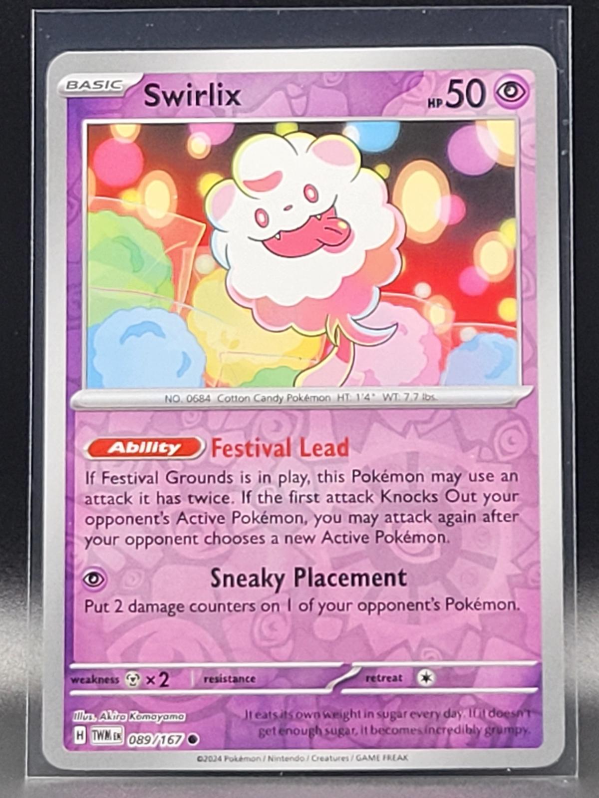 Swirlix [089/167] - SV06: Twilight Masquerade (TWM) - Reverse Holofoil