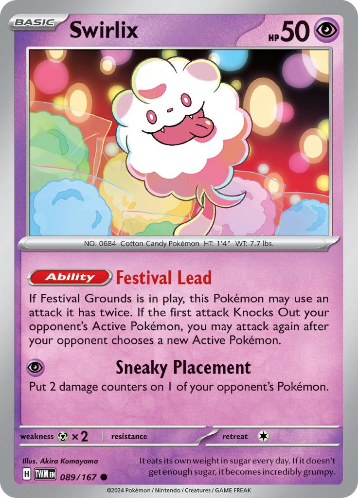 Swirlix [089/167] - SV06: Twilight Masquerade (TWM)