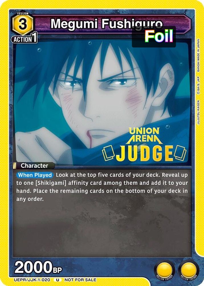 Megumi Fushiguro (020) (Judge Pack)