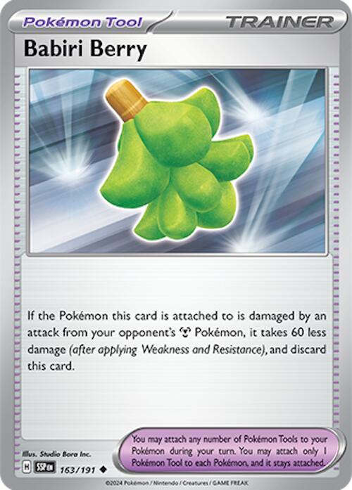 Babiri Berry [163/191] - SV08: Surging Sparks (SSP)
